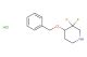 4-(benzyloxy)-3,3-difluoropiperidine hydrochloride