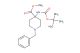 methyl 1-benzyl-4-((tert-butoxycarbonyl)amino)piperidine-4-carboxylate