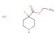 ethyl 4-fluoropiperidine-4-carboxylate hydrochloride
