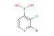 2-bromo-3-chloropyridine-4-boronic acid