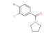 1-[(4-bromo-3-fluorophenyl)carbonyl]pyrrolidine