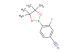 3-fluoro-4-(4,4,5,5-tetramethyl-1,3,2-dioxaborolan-2-yl)benzonitrile