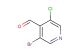 3-bromo-5-chloropyridine-4-carboxaldehyde