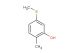2-methyl-5-(methylthio)phenol