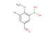 3-bromo-5-formyl-2-methoxyphenylboronic acid