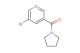5-bromo-3-(pyrrolidin-1-ylcarbonyl)pyridine