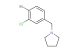 1-[(4-bromo-3-chlorophenyl)methyl]-pyrrolidine