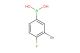 3-bromo-4-fluorophenylboronic acid
