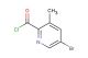 5-bromo-3-methylpyridine-2-carbonyl chloride