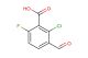 2-chloro-6-fluoro-3-formylbenzoic acid
