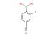4-cyano-2-fluorophenylboronic acid