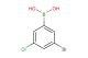 3-bromo-5-chloro-phenylboronic acid