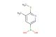 3-methyl-2-(methylthio)pyridine-5-boronic acid