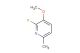2-fluoro-3-methoxy-6-methylpyridine