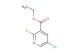 5-chloro-2-fluoronicotinic acid ethyl ester
