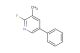 2-fluoro-3-methyl-5-phenylpyridine