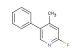 2-fluoro-4-methyl-5-phenylpyridine