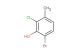 6-bromo-2-chloro-3-methylphenol