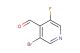 3-bromo-5-fluoropyridine-4-carboxaldehyde