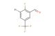 3-bromo-2-fluoro-5-(trifluoromethyl)benzaldehyde
