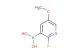 2-fluoro-5-methoxypyridine-3-boronic acid