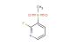 2-fluoro-3-methylsulfonylpyridine