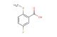 5-fluoro-2-(methylthio)benzoic acid