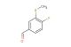 4-fluoro-3-(methylthio)benzaldehyde