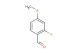 2-fluoro-4-(methylthio)benzaldehyde