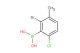 2-bromo-6-chloro-3-methylphenylboronic acid