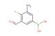 4-fluoro-3-formyl-5-methylphenylboronic acid