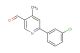 2-(3-chlorophenyl)-4-methylpyridine-5-carboxaldehyde