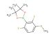 2-(2,6-difluoro-3-(methylthio)phenyl)-4,4,5,5-tetramethyl-1,3,2-dioxaborolane