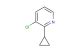 3-chloro-2-cyclopropylpyridine