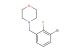 1-bromo-2-fluoro-3-(morpholinomethyl)benzene