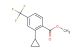 2-cyclopropyl-4-trifluoromethylbenzoic acid methyl ester