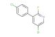 5-chloro-3-(4-chlorophenyl)-2-fluoropyridine
