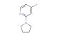 4-iodo-2-pyrrolidin-1-ylpyridine