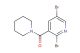 N-[(2,5-dibromo-3-pyridinyl)carbonyl]piperidine