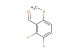 2,3-difluoro-6-(methylthio)benzaldehyde