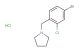 1-(4-bromo-2-chlorobenzyl)pyrrolidine hydrochloride