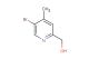 5-bromo-2-hydroxymethyl-4-methylpyridine