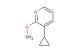 3-cyclopropyl-2-methoxypyridine
