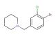1-(4-bromo-3-chlorobenzyl)piperidine