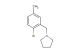 1-[(2-bromo-5-methylphenyl)methyl]-pyrrolidine