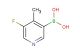 (5-fluoro-4-methylpyridin-3-yl)boronic acid