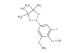 [2-fluoro-6-methoxy-4-(4,4,5,5-tetramethyl-1,3,2-dioxaborolan-2-yl)phenyl]methanol