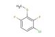 3-chloro-2,6-difluorothioanisole