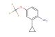 2-cyclopropyl-4-(trifluoromethoxy)aniline