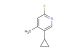 5-cyclopropyl-2-fluoro-4-methylpyridine